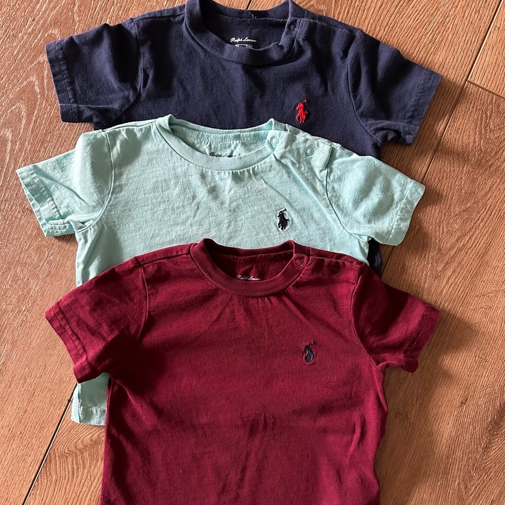 Ralph Lauren Tees 9 Month